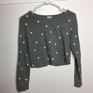 Heart Pajama Top, XS Garage